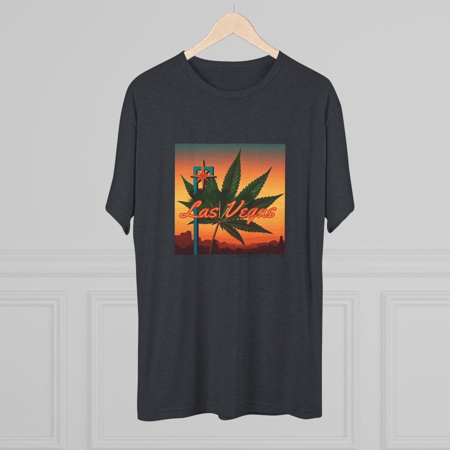 ELLV 420 Sunset Sign ~Uni Sex Tri Blend Soft T