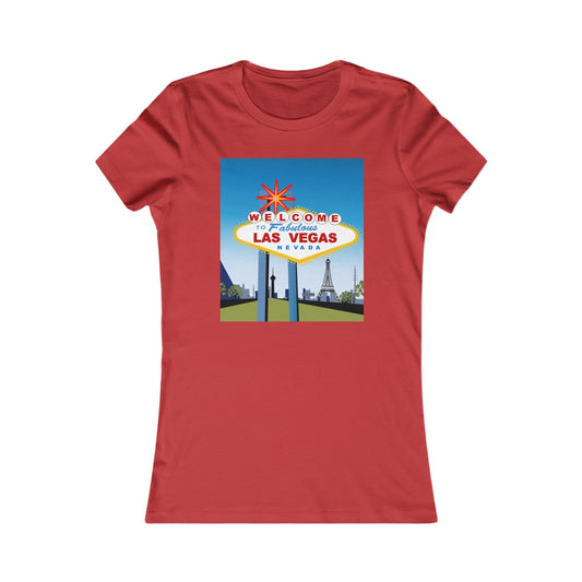 Women's Welcome to Las Vegas Sign Shirt