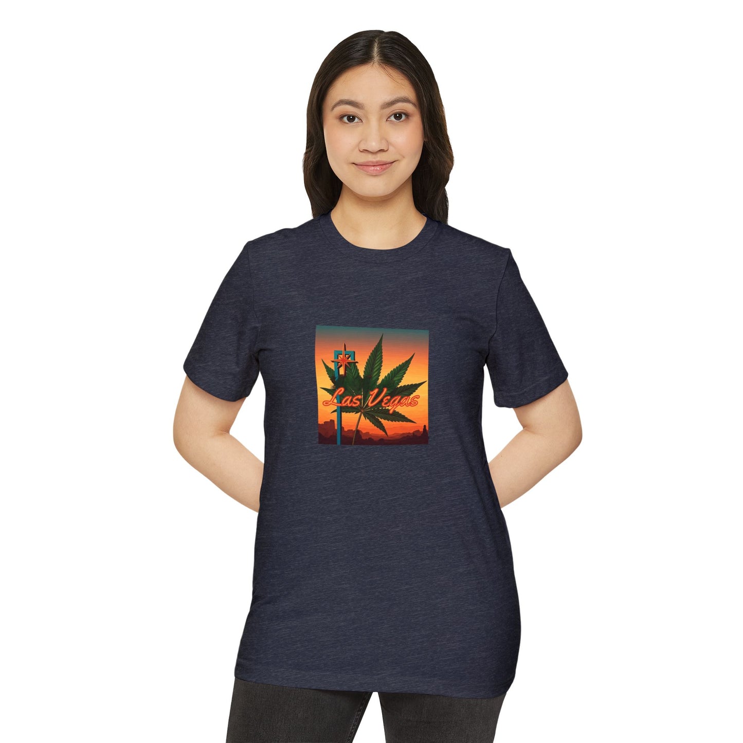 ELLV 420 Sunset Sign ~ Organic Blend Tee Shirt