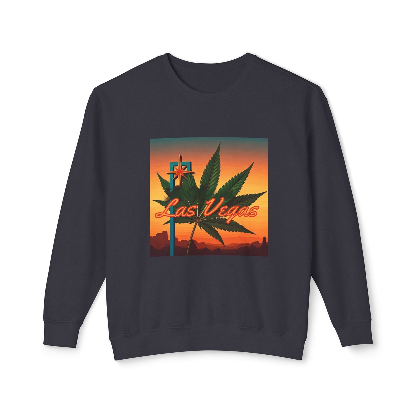 ELLV 420 Sunset ~ Uni Sex Crew Neck Sweat Shirt