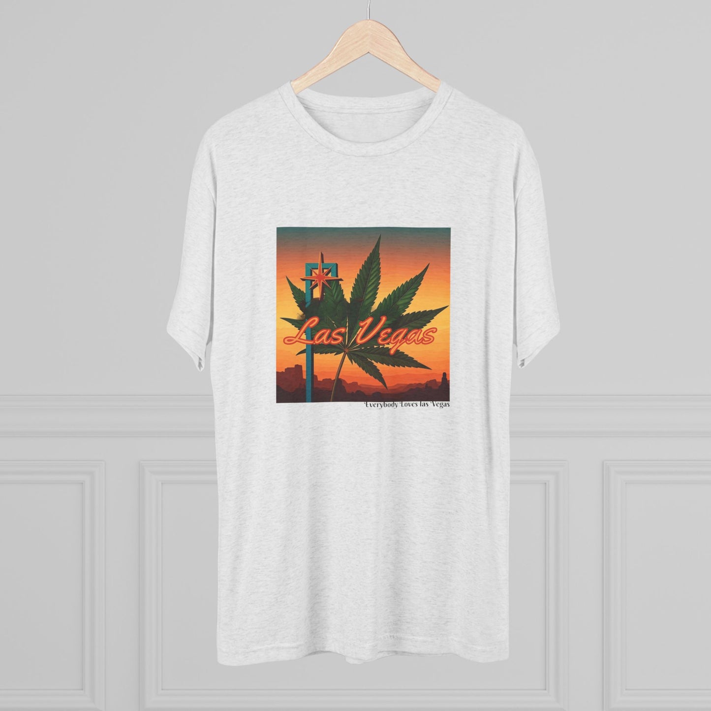 ELLV 420 Sunset Sign ~Uni Sex Tri Blend Soft T