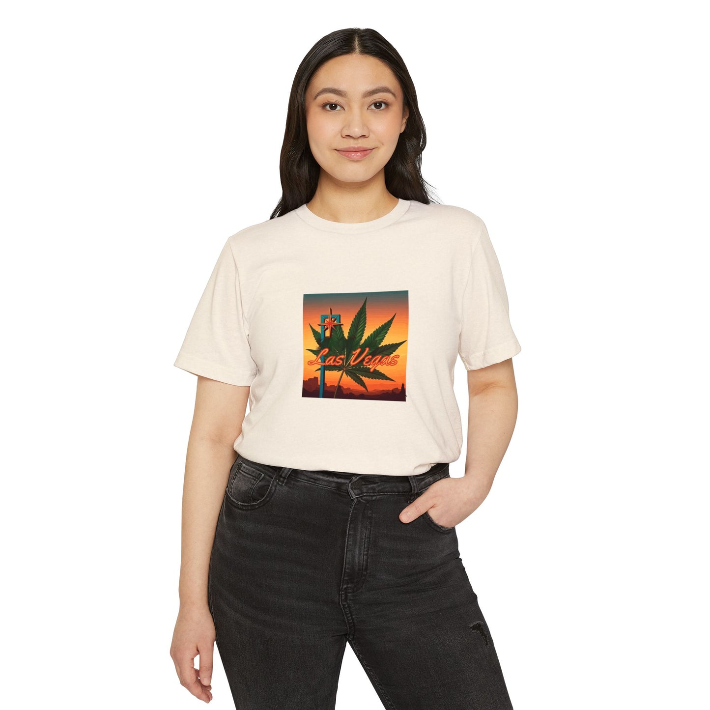 ELLV 420 Sunset Sign ~ Organic Blend Tee Shirt