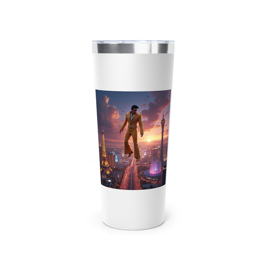 Elvis Loves Las Vegas Travel Mug a MUST HAVE for your next Trip To Vegas! 22oz Copper Insulated Travel Mug