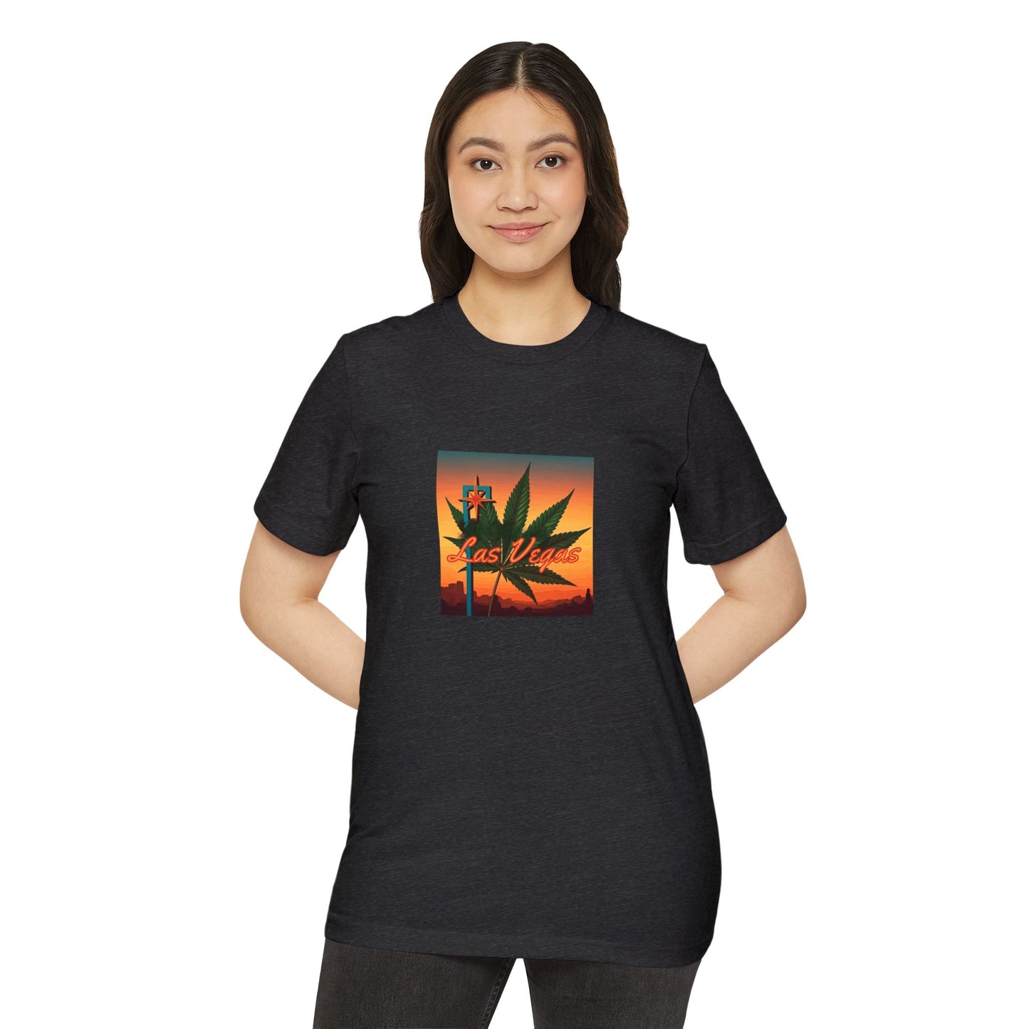 ELLV 420 Sunset Sign ~ Organic Blend Tee Shirt