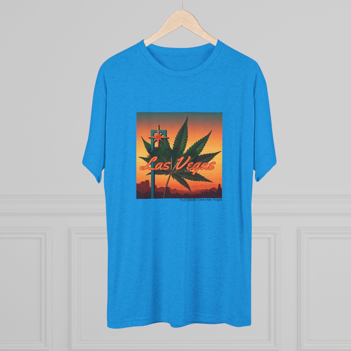 ELLV 420 Sunset Sign ~Uni Sex Tri Blend Soft T