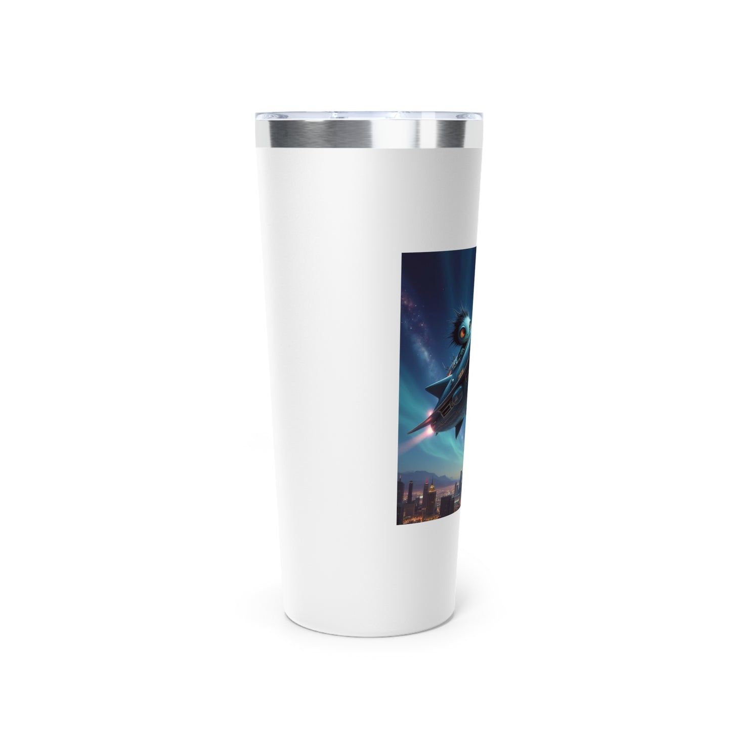 Aliens are Stealing the Welcome to Las Vegas Sign! Travel Mug a MUST HAVE for your next Trip To Vegas! 22oz Copper Insulated Travel Mug