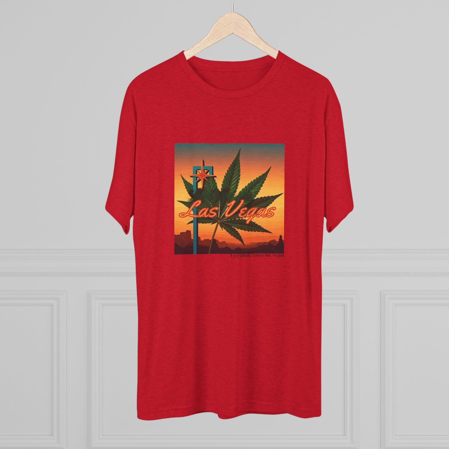 ELLV 420 Sunset Sign ~Uni Sex Tri Blend Soft T