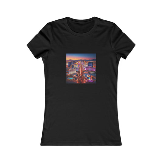 Las Vegas Boulevard Fantasy Land ~ Women's Favorite Tee