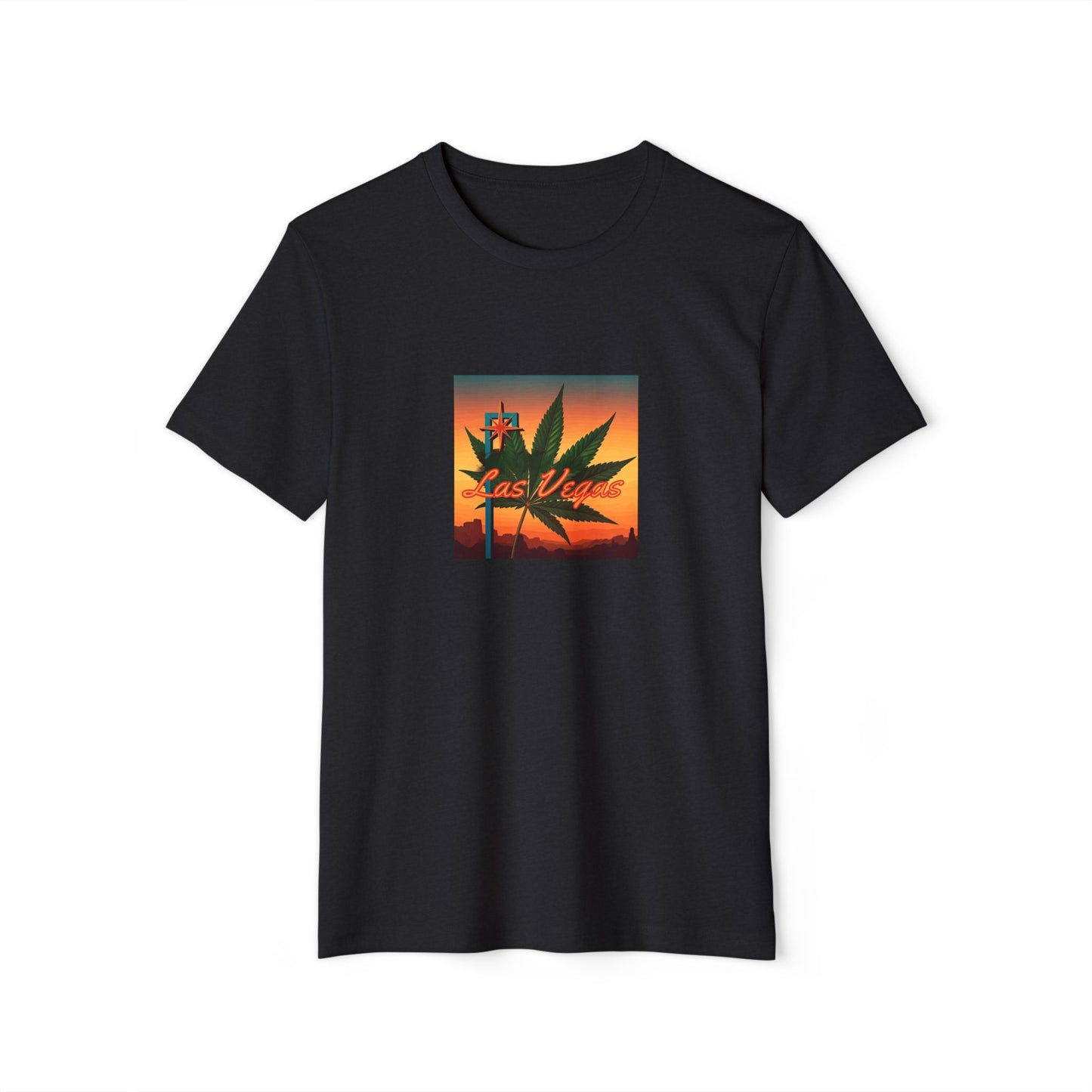 ELLV 420 Sunset Sign ~ Organic Blend Tee Shirt