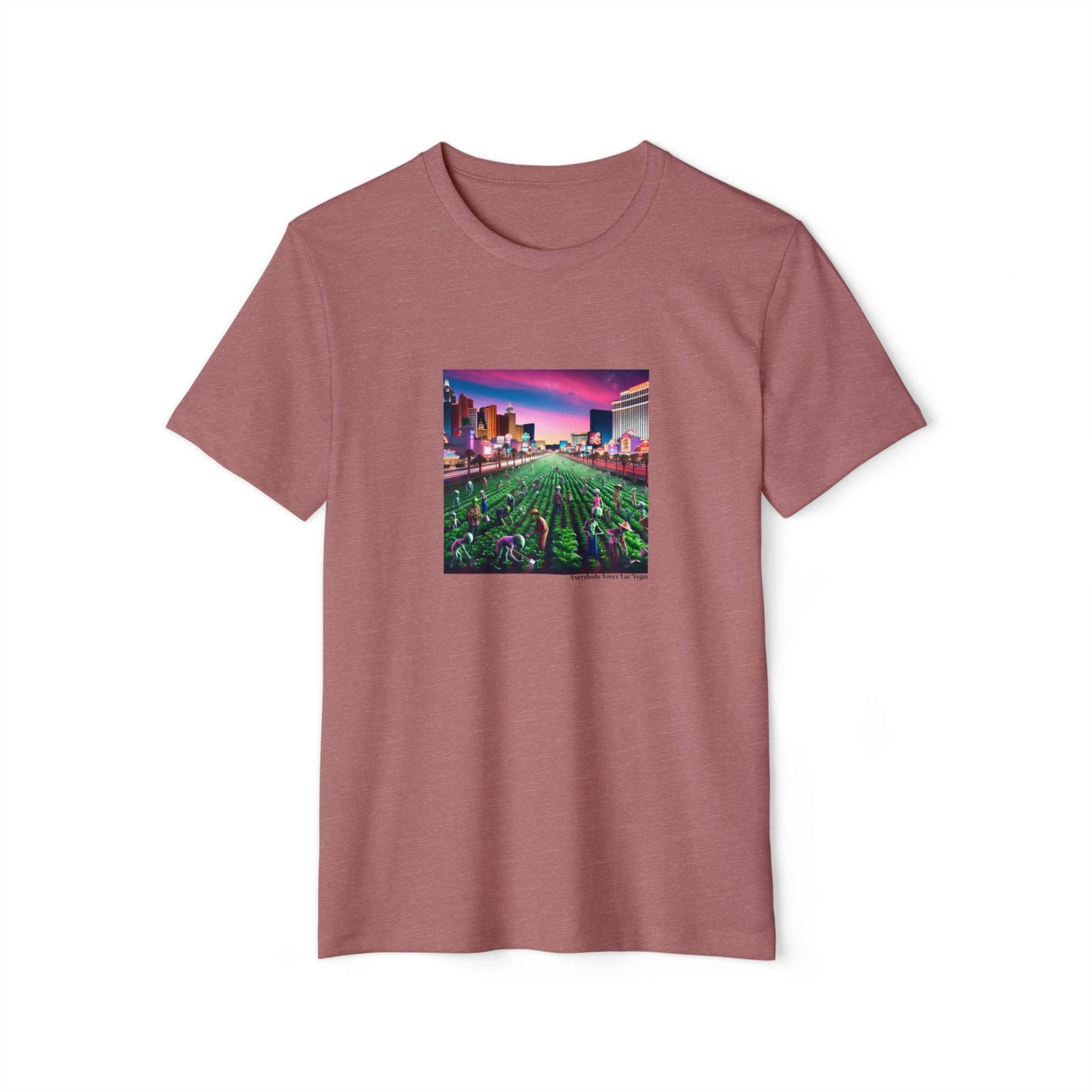 When Aliens take over the Las Vegas Strip to Farm ~ Organic T Shirt