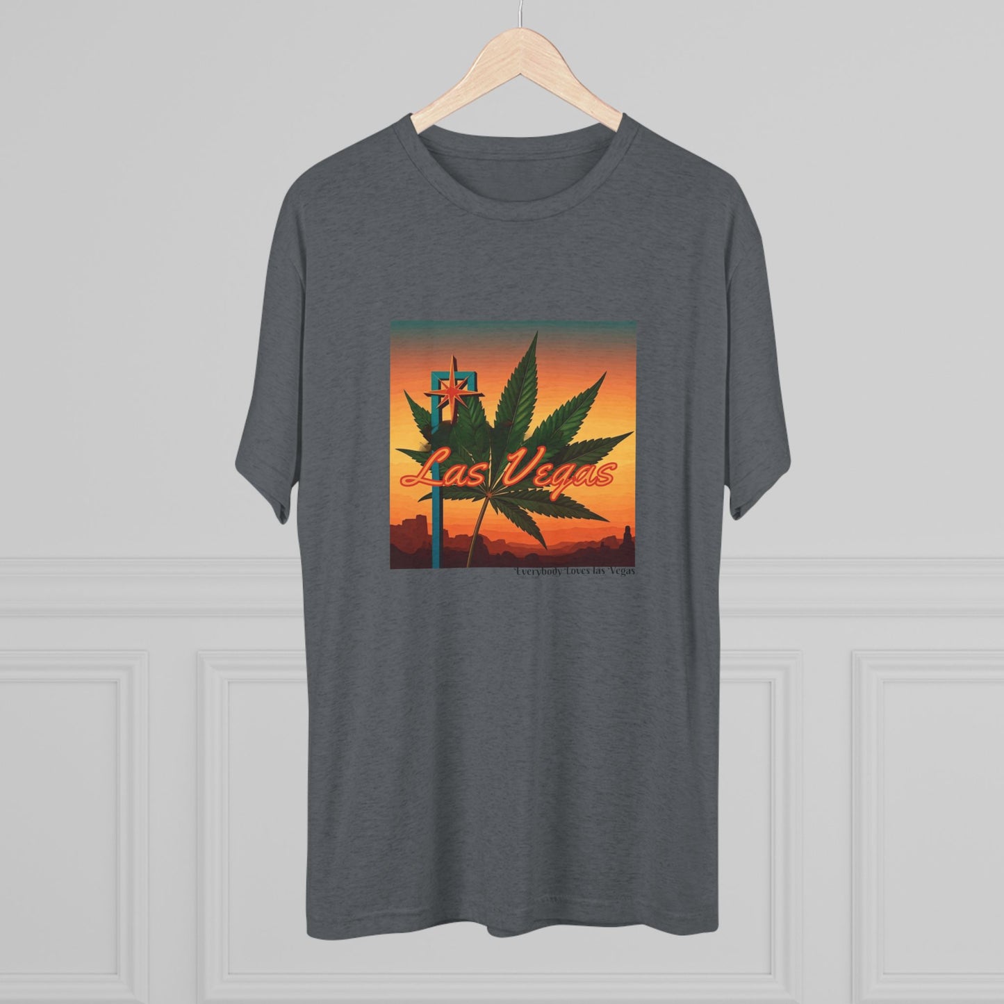 ELLV 420 Sunset Sign ~Uni Sex Tri Blend Soft T