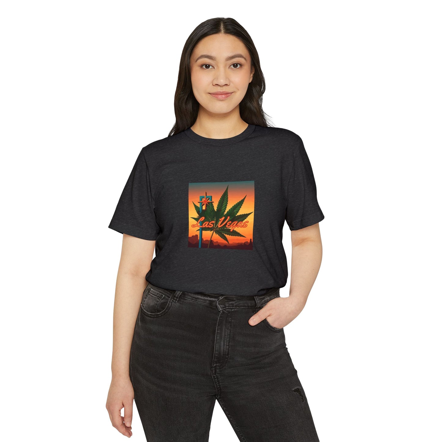 ELLV 420 Sunset Sign ~ Organic Blend Tee Shirt