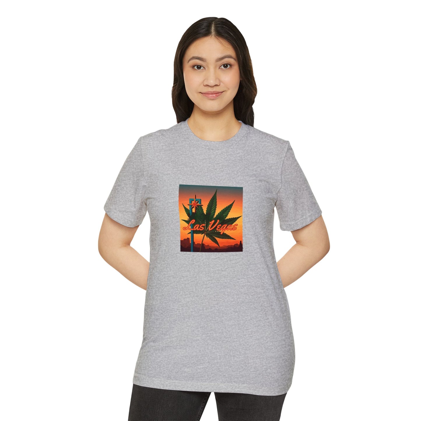 ELLV 420 Sunset Sign ~ Organic Blend Tee Shirt