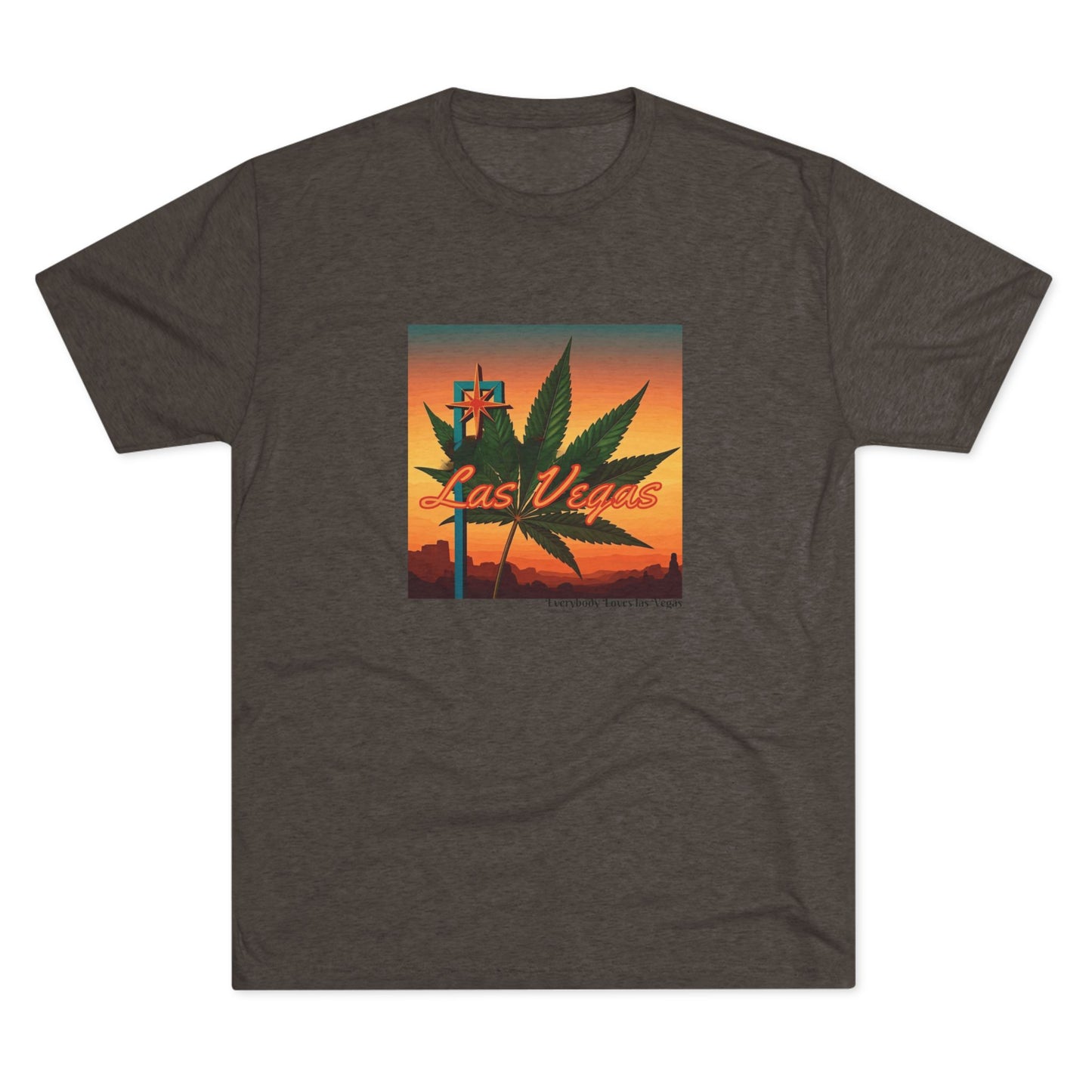 ELLV 420 Sunset Sign ~Uni Sex Tri Blend Soft T