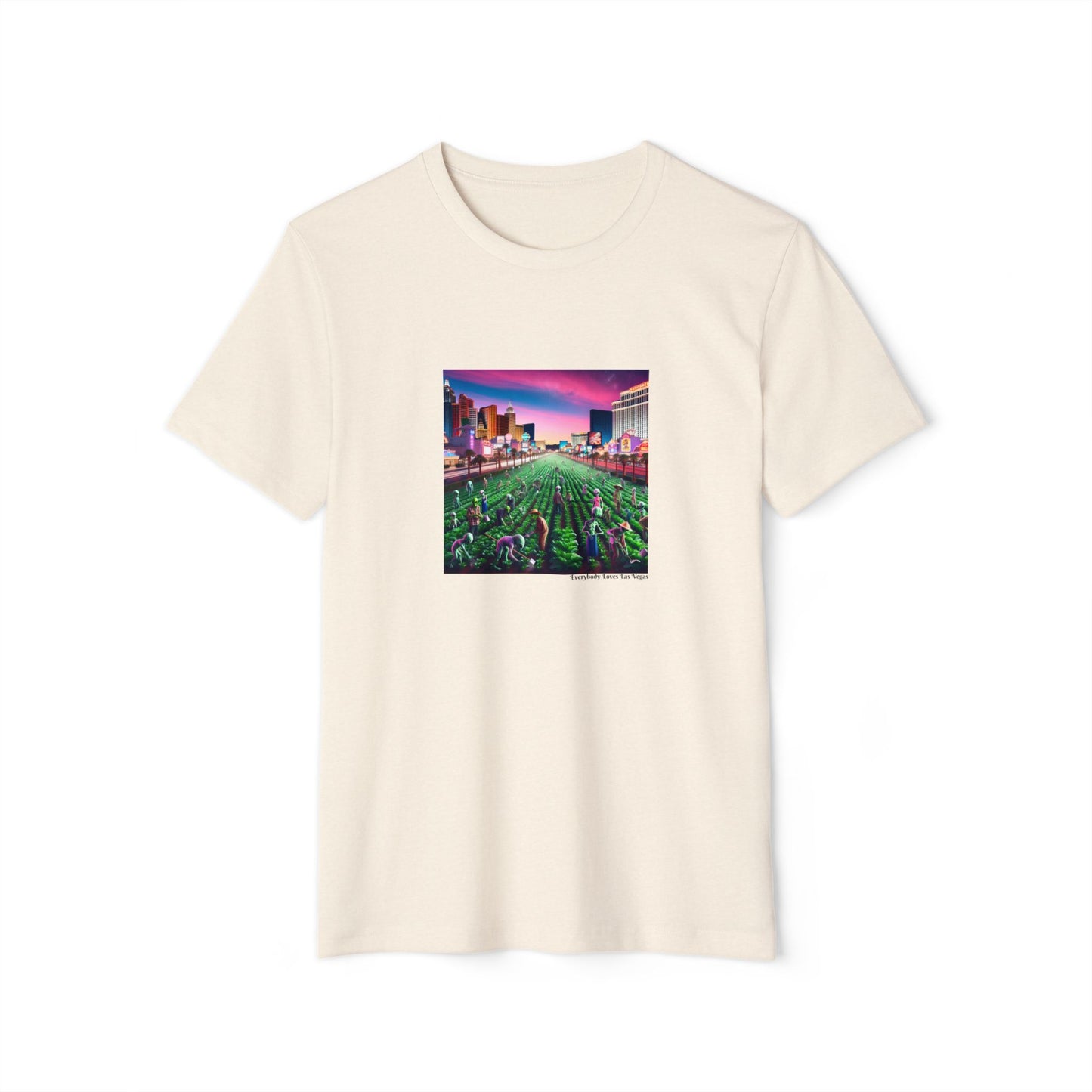 When Aliens take over the Las Vegas Strip to Farm ~ Organic T Shirt