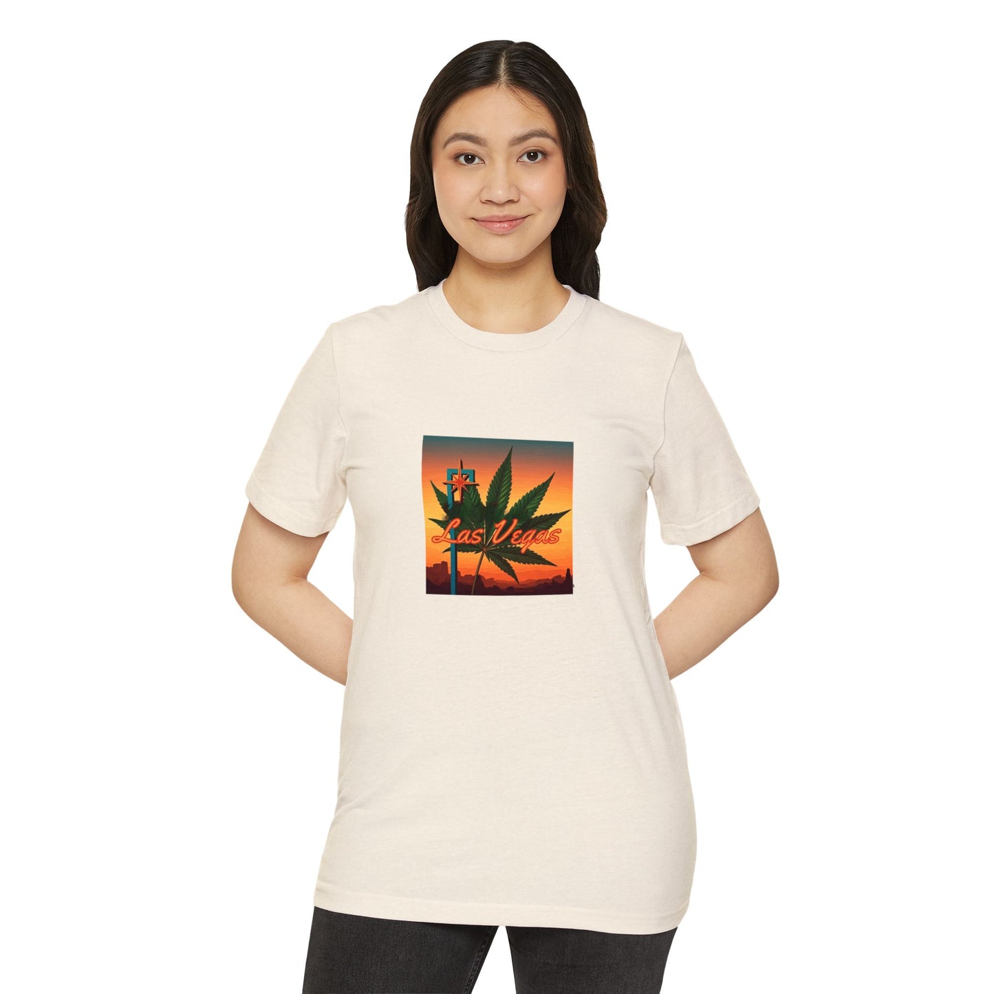 ELLV 420 Sunset Sign ~ Organic Blend Tee Shirt