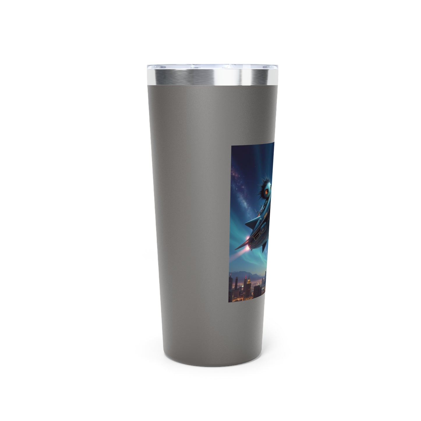 Aliens are Stealing the Welcome to Las Vegas Sign! Travel Mug a MUST HAVE for your next Trip To Vegas! 22oz Copper Insulated Travel Mug