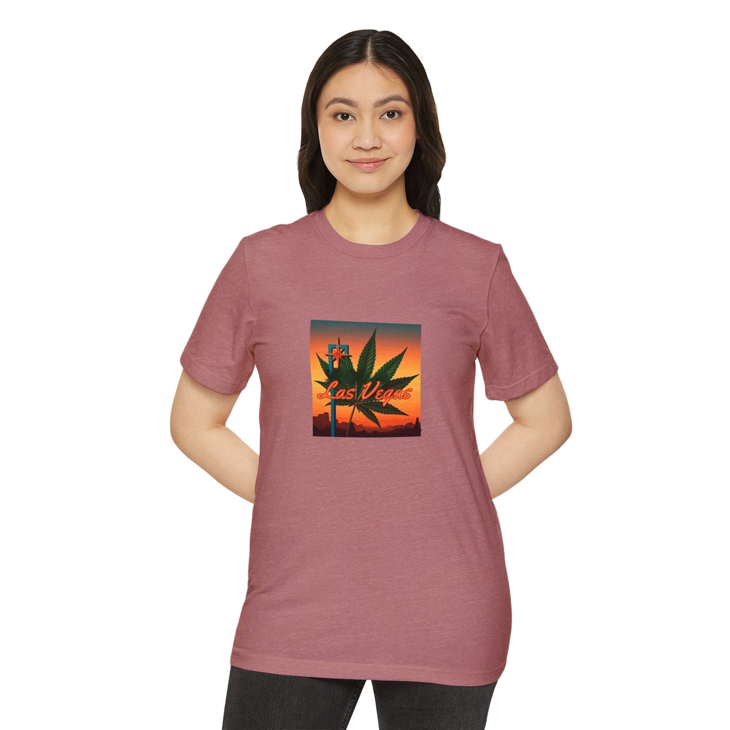 ELLV 420 Sunset Sign ~ Organic Blend Tee Shirt