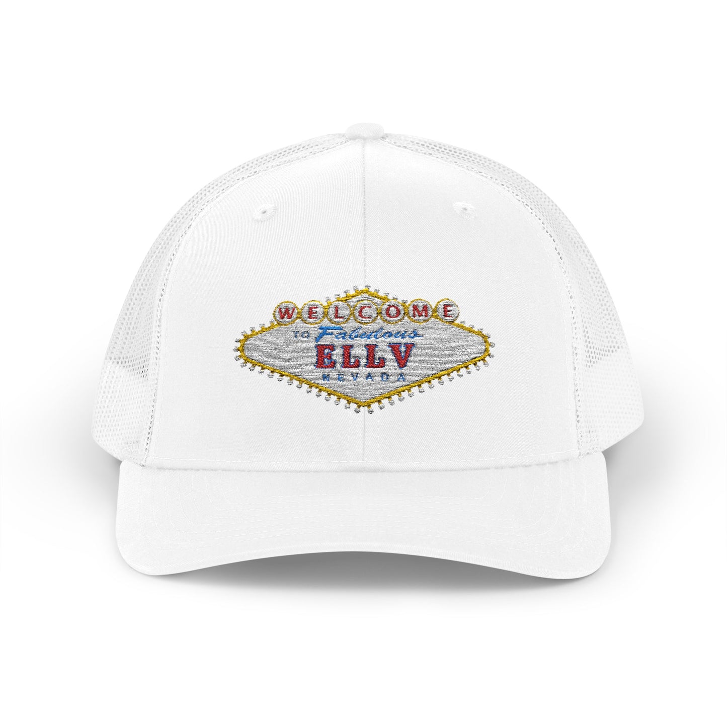 ELLV Las Vegas SIgn Embroidered Snapback Trucker Cap