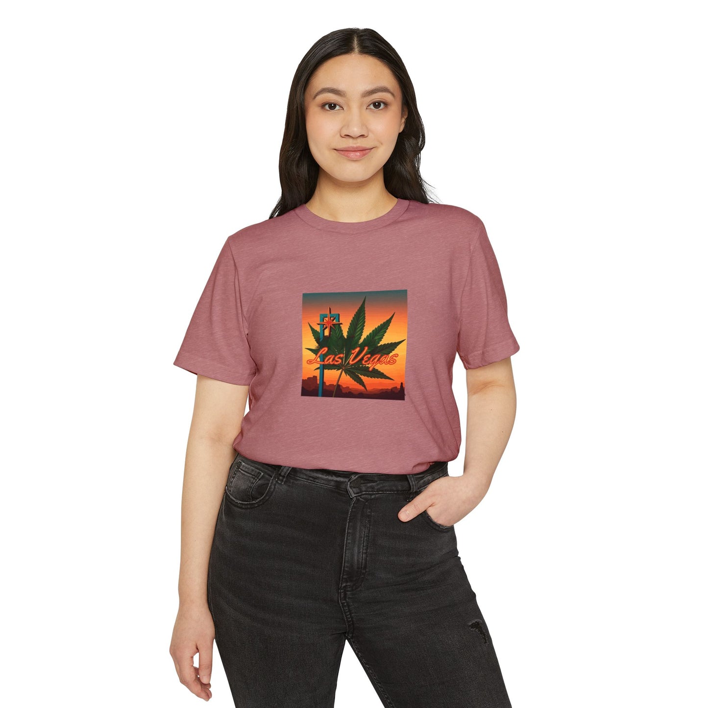 ELLV 420 Sunset Sign ~ Organic Blend Tee Shirt