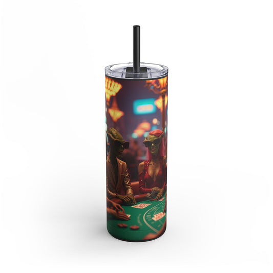 Aliens Playing Black Jack in Las Vegas 20oz Travel Cup a MUST HAVE for your next Trip To Vegas!