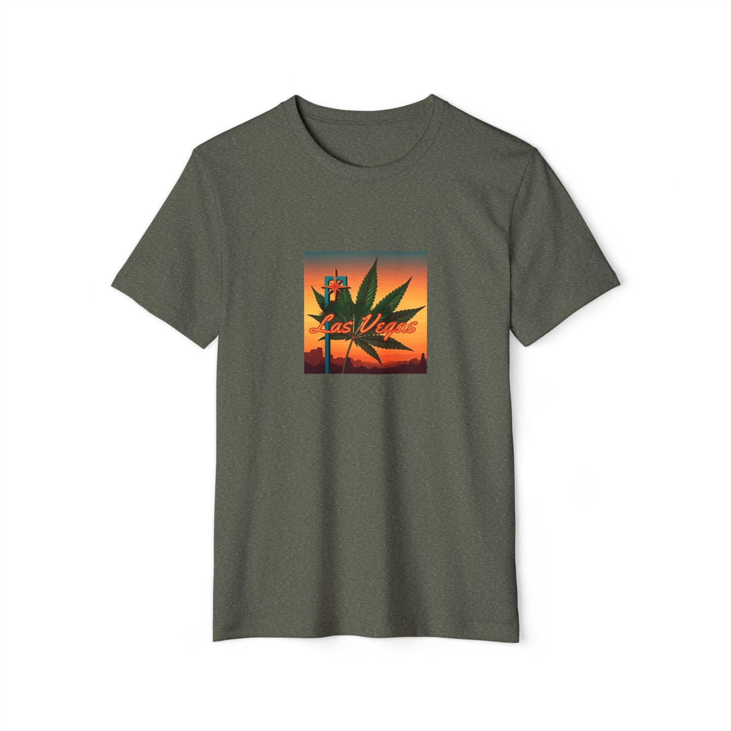 ELLV 420 Sunset Sign ~ Organic Blend Tee Shirt