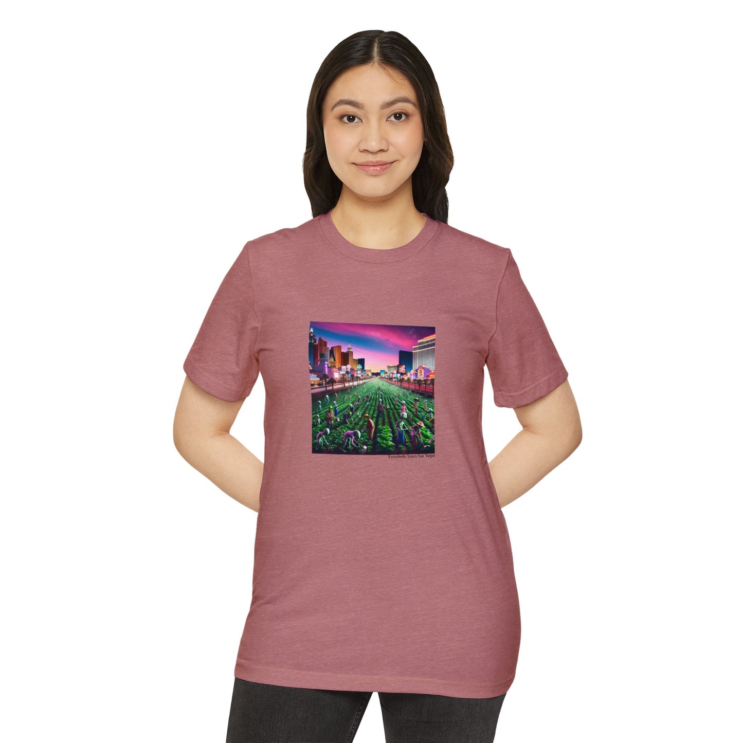 When Aliens take over the Las Vegas Strip to Farm ~ Organic T Shirt