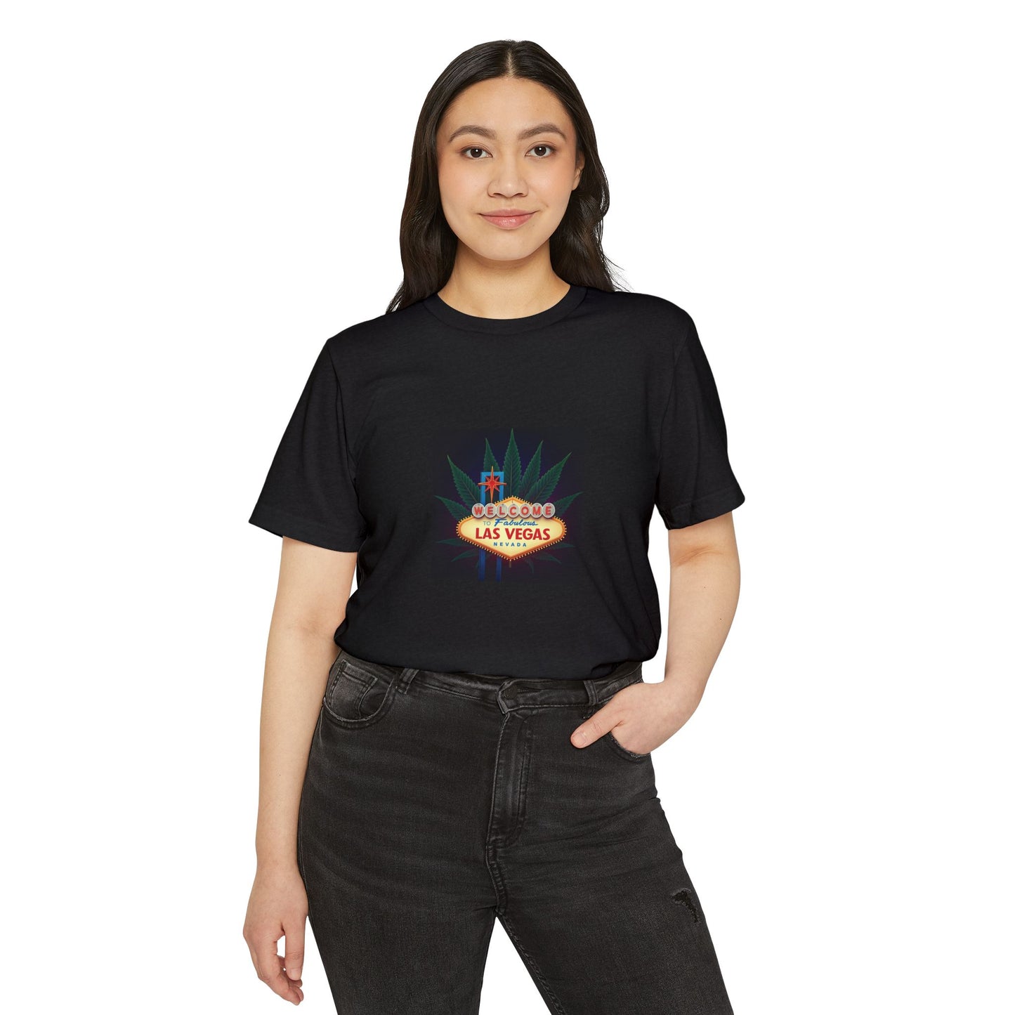 ELLV 420 Welcome to Las Vegas Sign ~ Unisex Organic T-Shirt