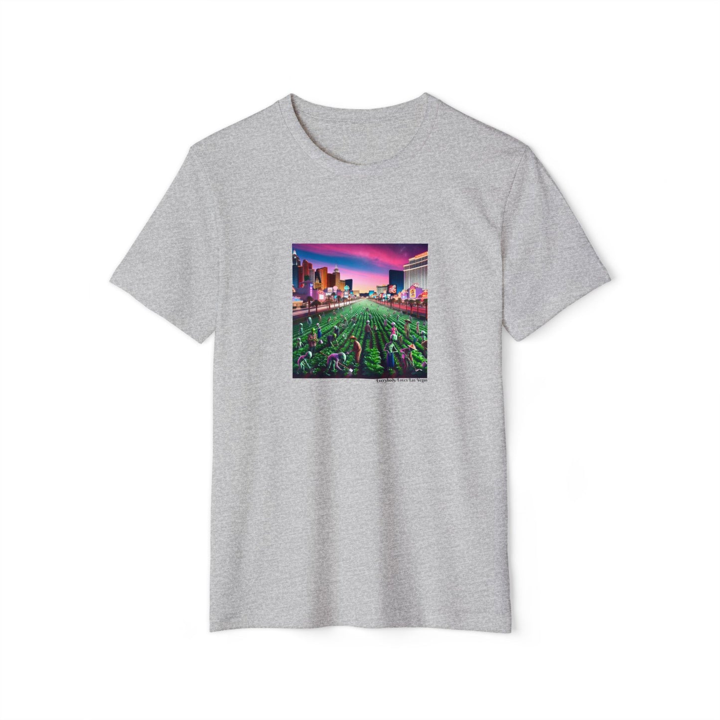 When Aliens take over the Las Vegas Strip to Farm ~ Organic T Shirt