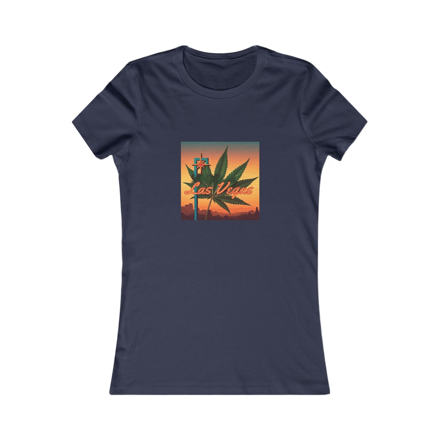 ELLV 420 Sunset Sign ~ Women's Favorite Tee