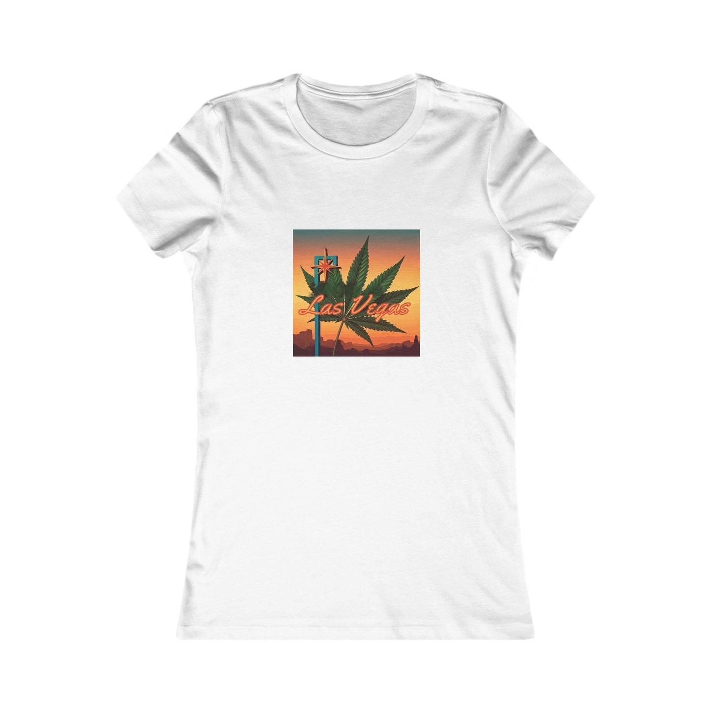 ELLV 420 Sunset Sign ~ Women's Favorite Tee