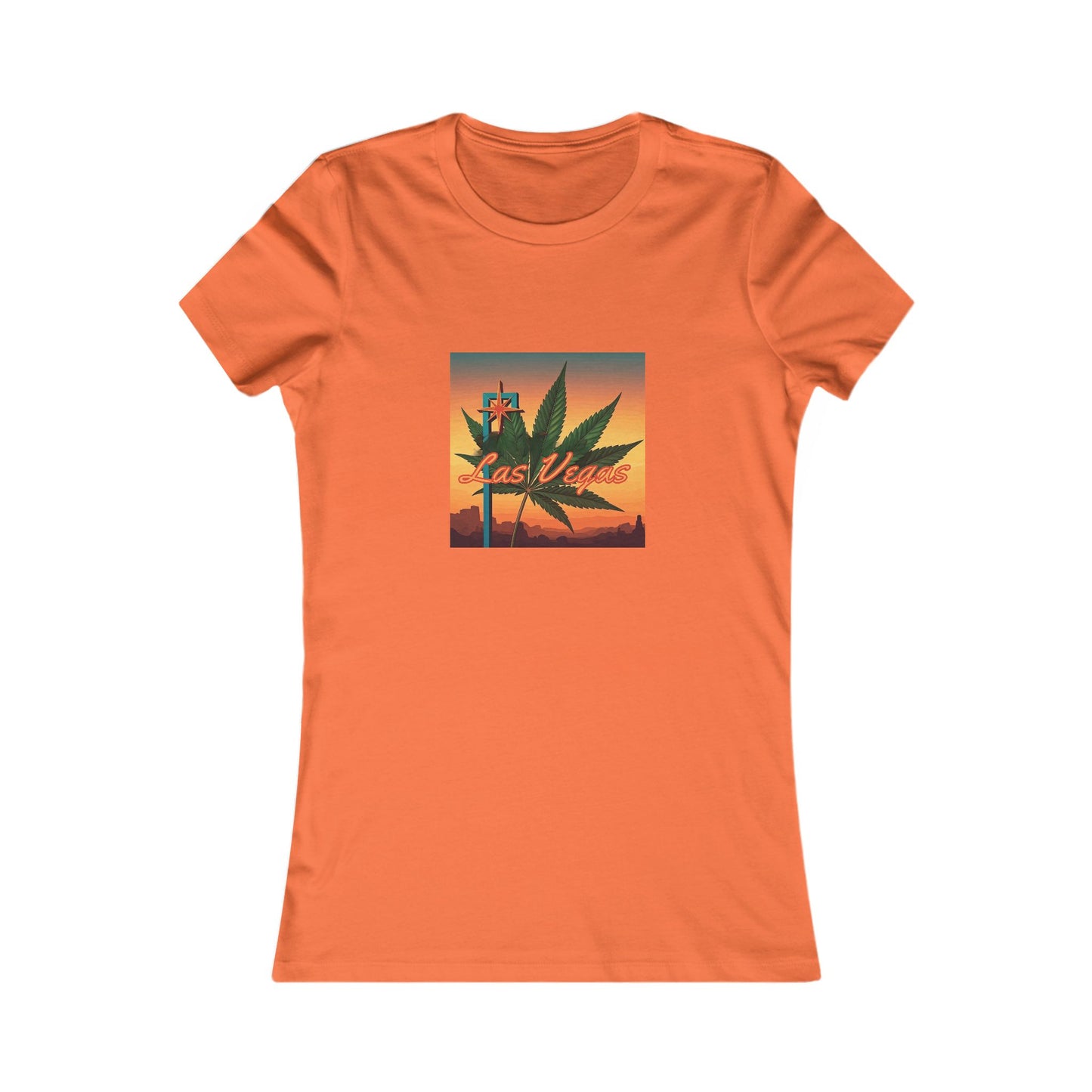 ELLV 420 Sunset Sign ~ Women's Favorite Tee