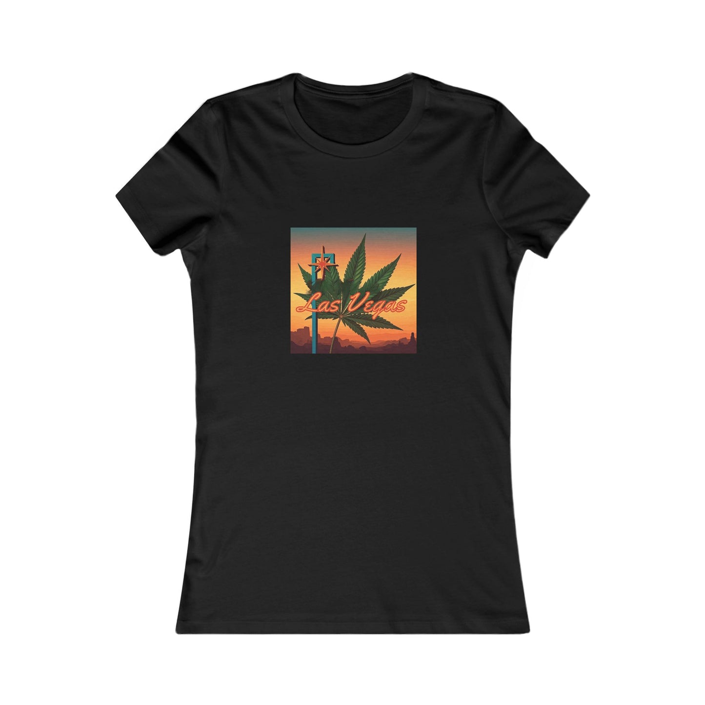 ELLV 420 Sunset Sign ~ Women's Favorite Tee