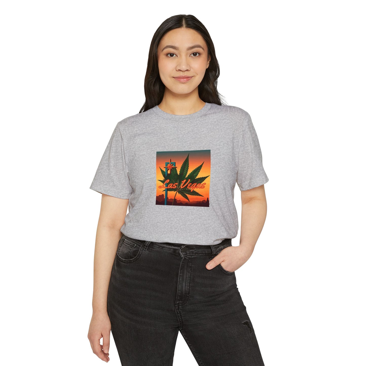 ELLV 420 Sunset Sign ~ Organic Blend Tee Shirt